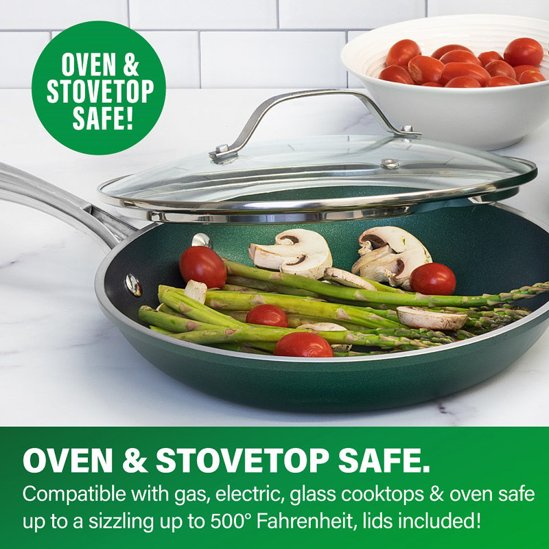 Granitestone Emerald 20 Piece Aluminum Non Stick Cookware & Bakeware